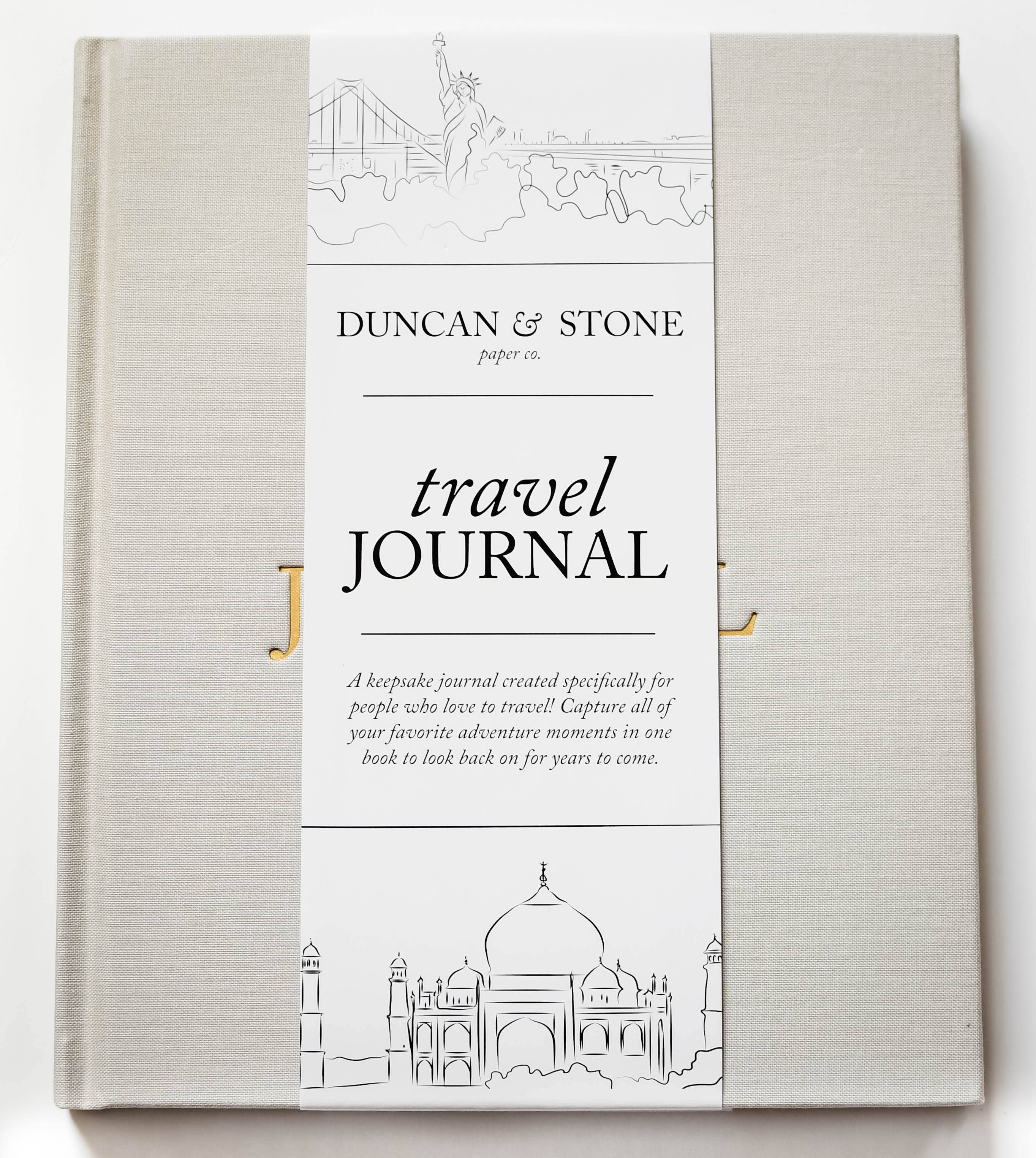 Duncan & Stone Paper Co. - Wholesale Journal/Diary - Travel Journal | Adventure Keepsake | Trip Adventure Book2