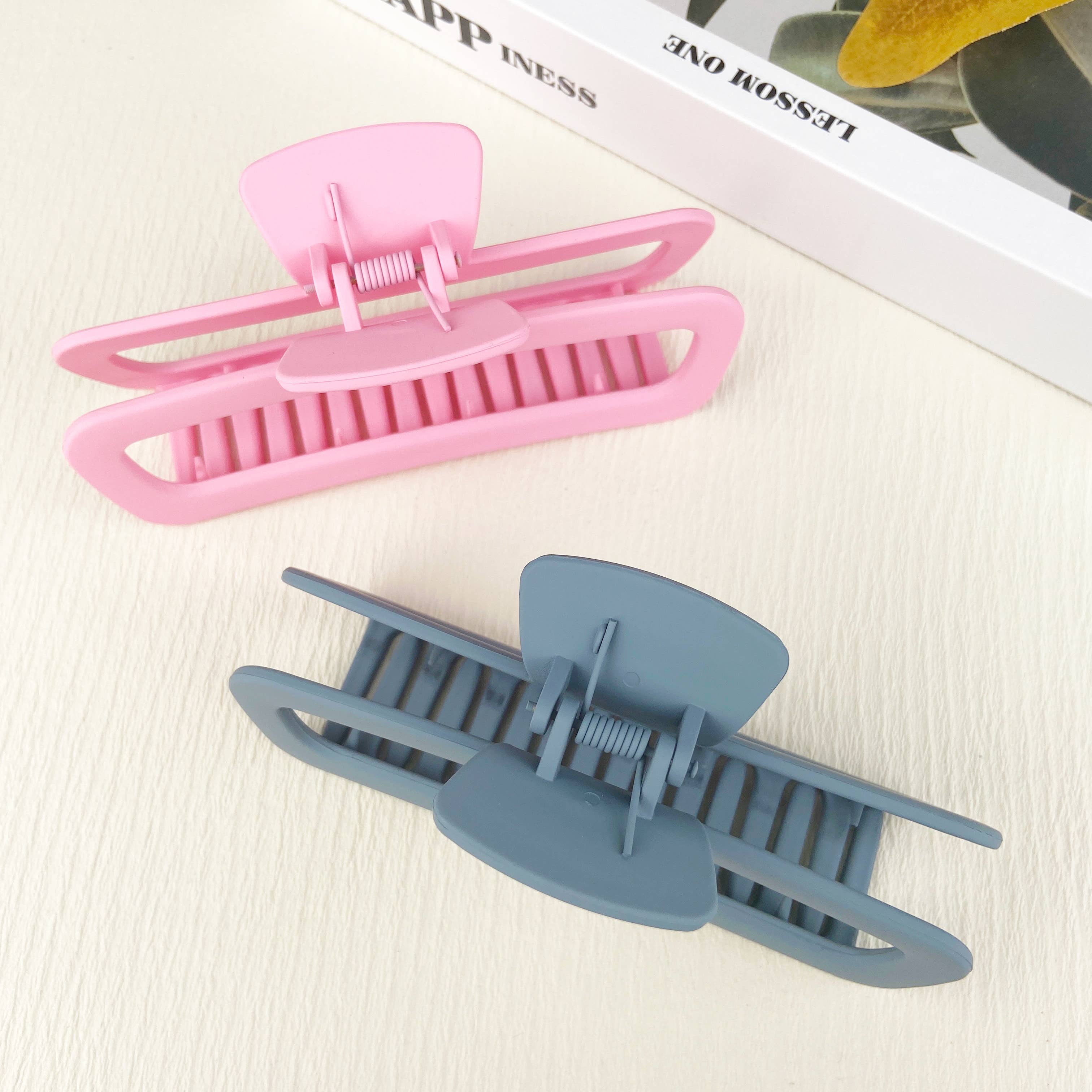 mildstyles – Engroshandel Hårspænde - Dame – Frostet rektangulært hårspænde18