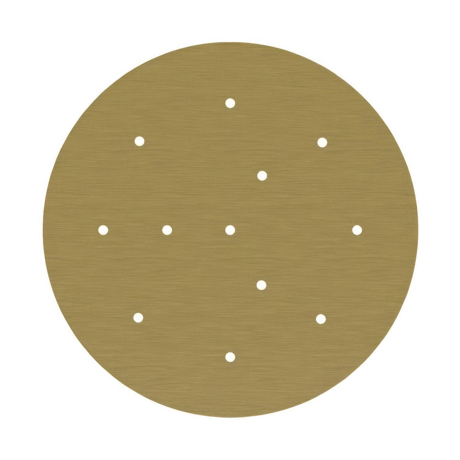 LIGHTINUP S.R.L. - Vente Lustre/Suspension - Rosace XXL Rose-One ronde, diamètre 400 mm avec 12 trous et 4 trous5