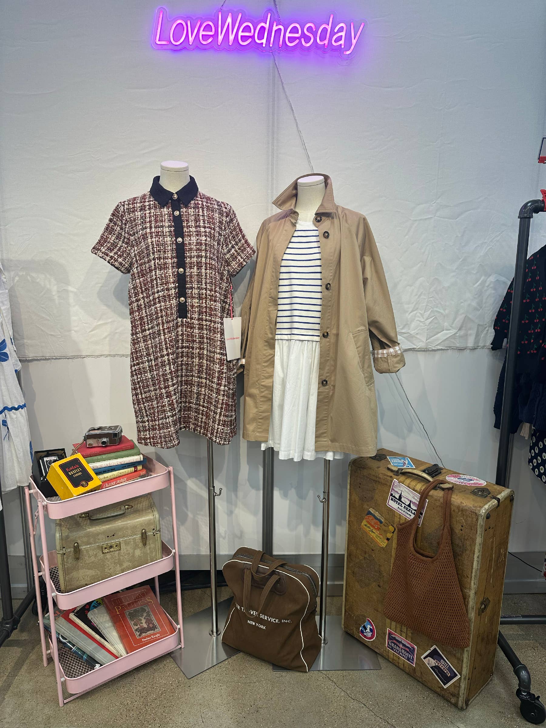 LoveWednesday – Blusão - Mulher por atacado – Trench coat francês oversized - LWJ111214