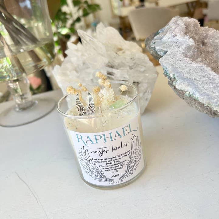 Lunastry - Wholesale Jar/Filled Candle - Archangels Soy candle