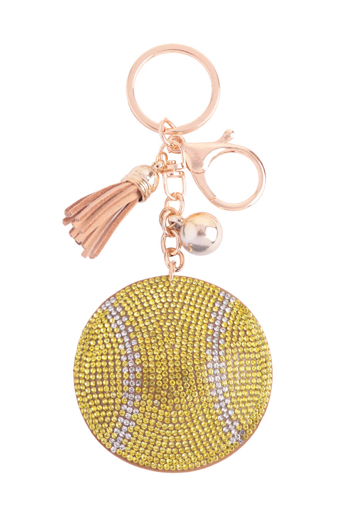 MYS Wholesale Inc - Wholesale Keychain - Women's - Sports Rhinestone Keychain Accessory1
