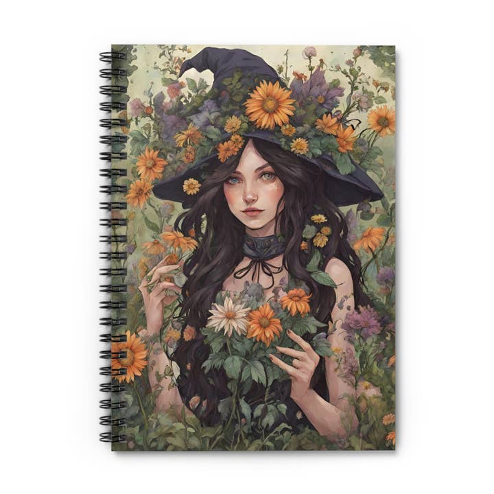 Wildflowers - Spiral Notebook for wholesale by Brittany Creates