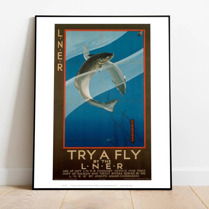 Star Editions – wholesale Art print – Try A Fly - 11X14” Premium Art Print1
