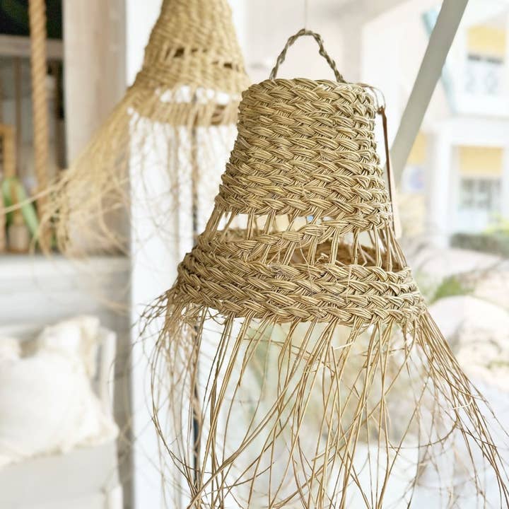 Moroccan Natural bazaar – Großhandel Kronleuchter/Hängeleuchte – Marokkanische Pendelleuchte aus Stroh, Lampenschirm aus Stroh