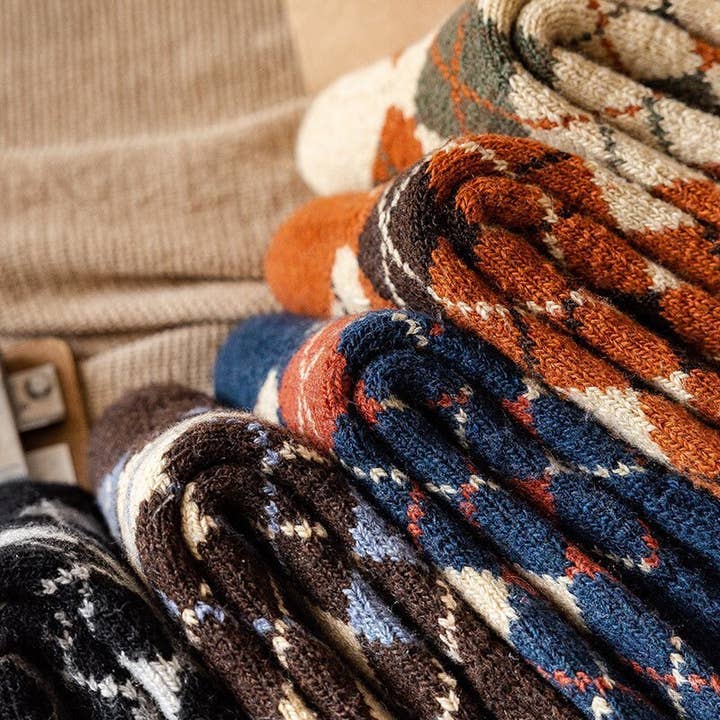 Gohobi (We cover U.S. import duties) - Wholesale Socks - Men's - Extra Thick Men Wool Socks, Winter socks, Men Winter socks, gift for him6