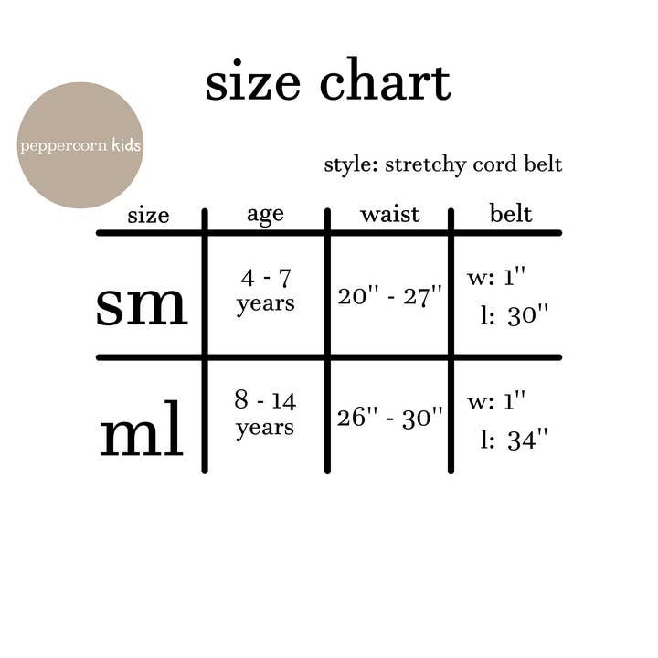 Peppercorn Kids - Wholesale Belt - Kids - Boys Stretch Cord Braided Belt - Brown/ Black ( Ages 4-14Y)3