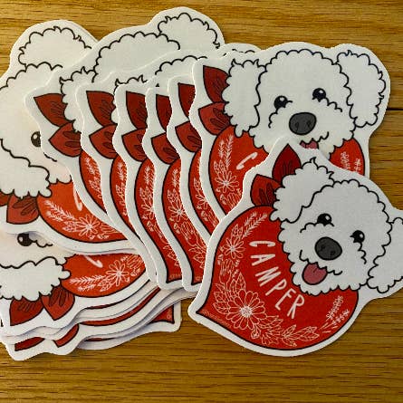 Designs by Diana - twinkletaters - Wholesale Sticker - Camper Vinyl Sticker (Home & Garden Vermont ONLY)