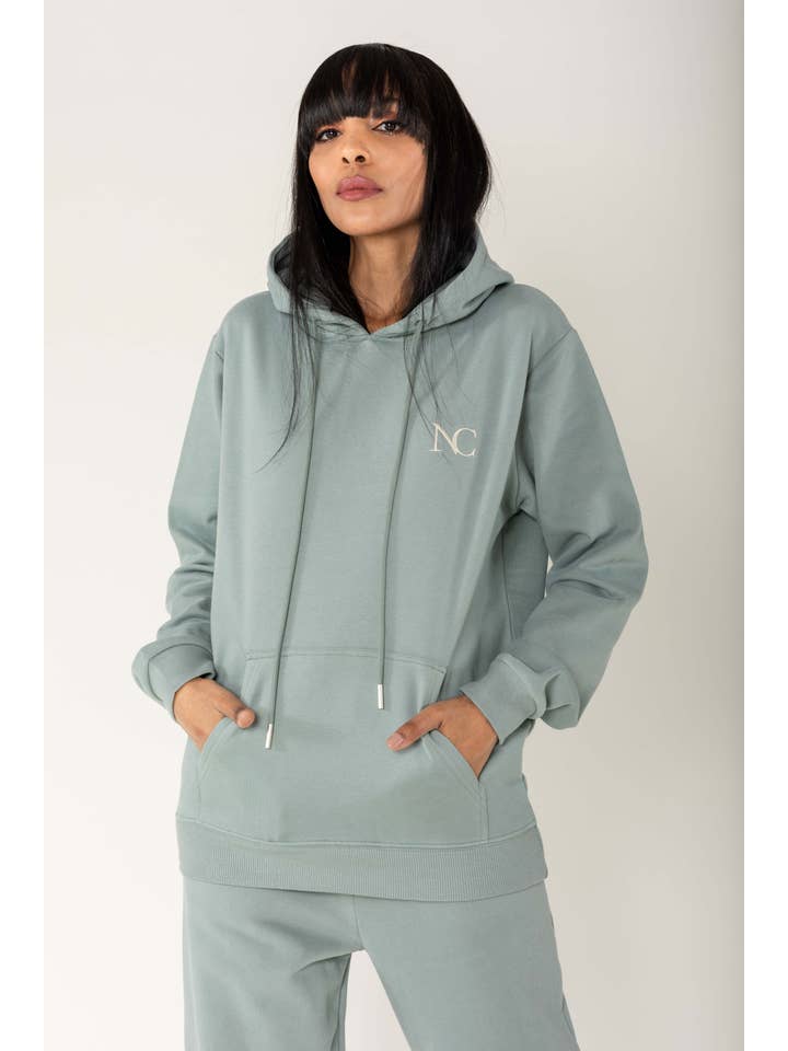 Nina Carter - Wholesale Activewear Set - Women's - Nina Carter Jogging Set with Hood + Tight Socks F020+F02117