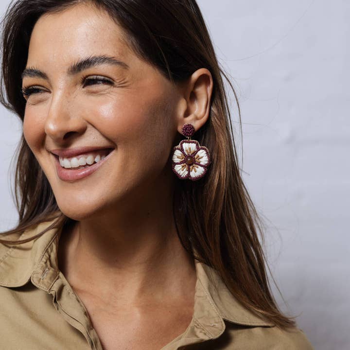 Brinco com Missangas GR8714 por atacado de ZODA