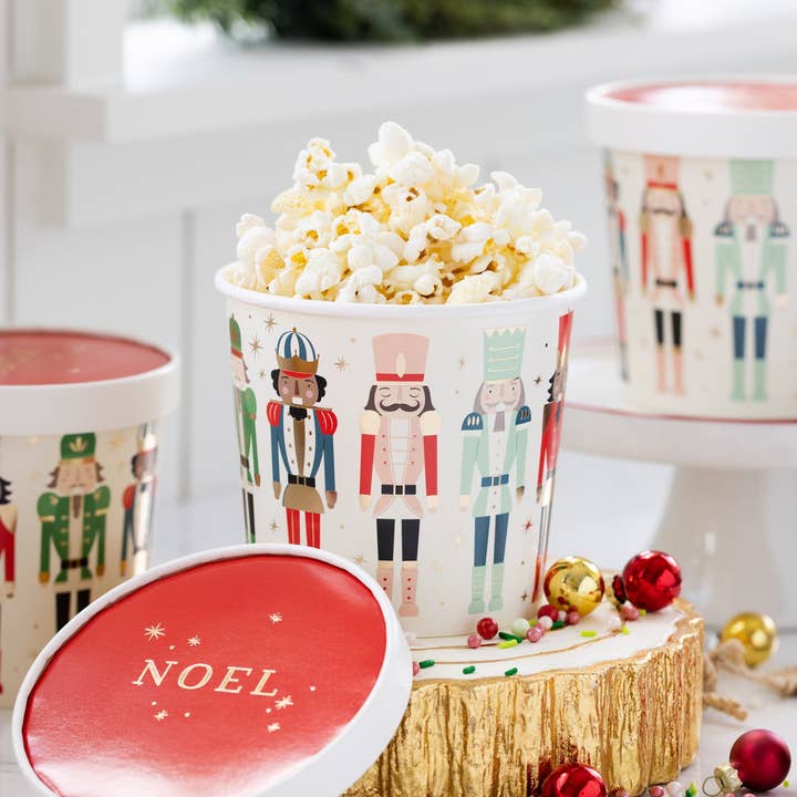 My Mind’s Eye - Wholesale Disposable Cup - PLFC166 - Nutcrackers Treat Cups (6 ct)