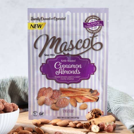 Mascot Pecan - Wholesale Nuts - Kettle Roasted Cinnamon Almonds1
