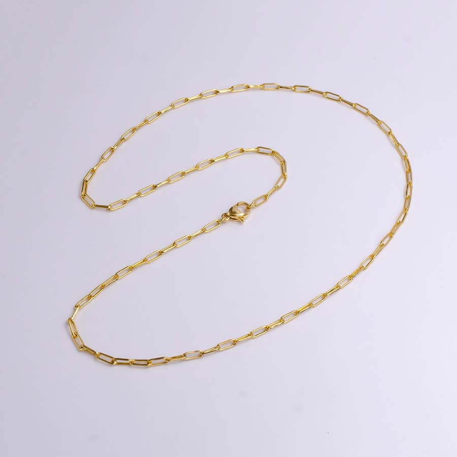 Wholesale Jewelry Supplies - 14k Gold Filled PaperClip Chain 4x12