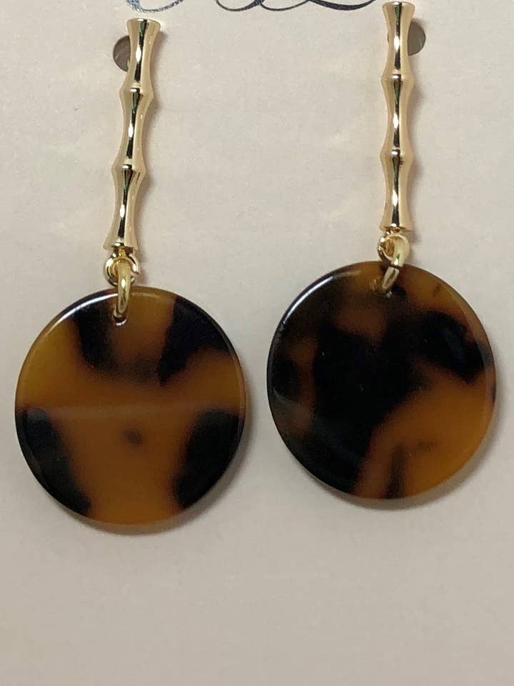 Boucles d'oreilles coquille de tortue pour la vente par Bldesigns Speciality Crafted Finer Earring Jewelry