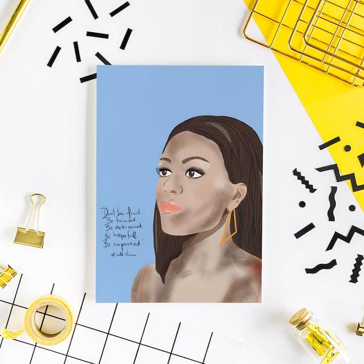 Michelle Obama for wholesale by Violet Red Studio