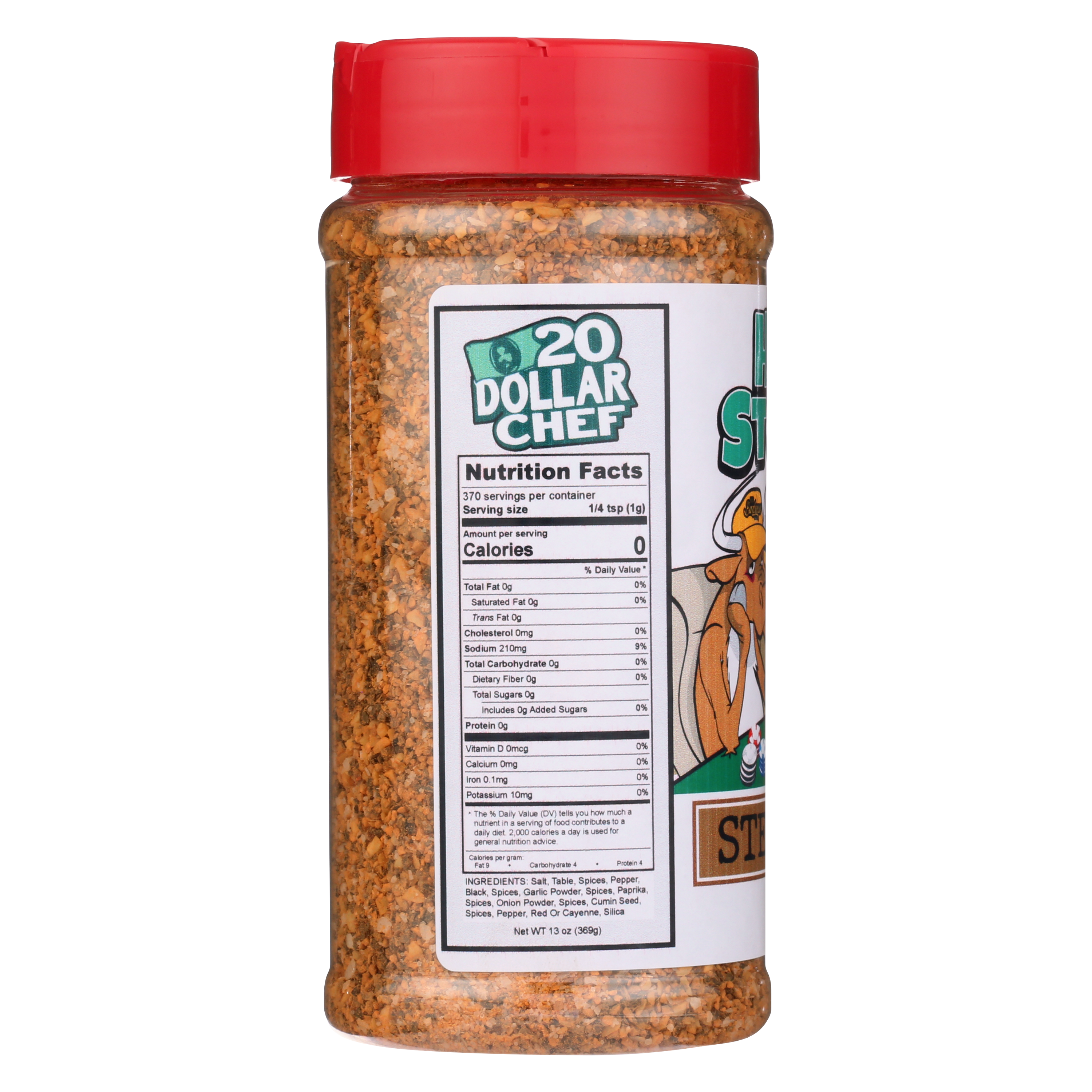 CornCookers BBQ Products - Wholesale Rub - High Steaks $20 Chef Collab Steak Rub2