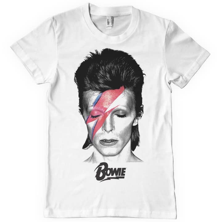 Blanco Camiseta Aladdin Sane de venta al por mayor en Faire