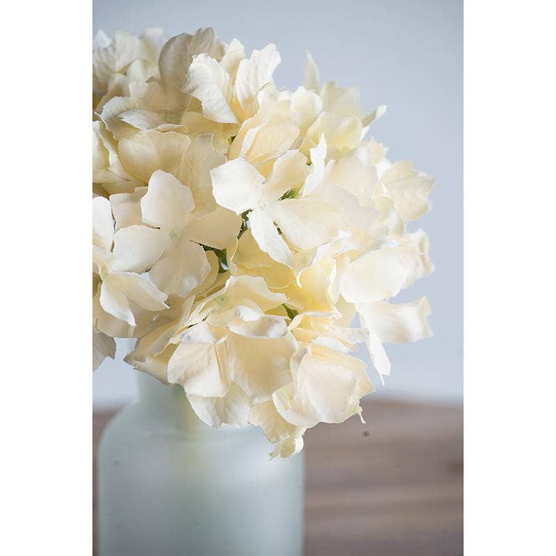 A&B Home Group Inc. - Wholesale Artificial Flowers - Almost Real 14" Hydrangea - Cream3