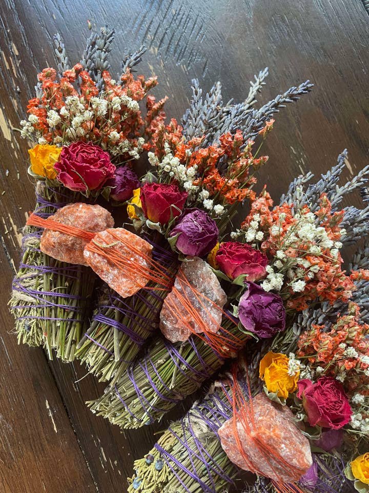 Sunstone Smudge Stick, Cedar and Lavender Smoke Cleansing Wa for wholesale by CharlieHaze