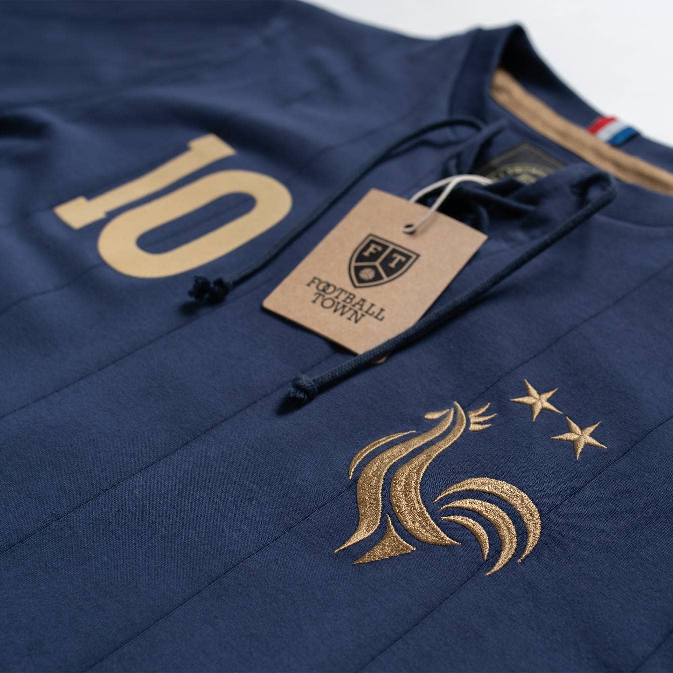 Football Town - Wholesale T-Shirt - Men's - Retro France Les Bleus1