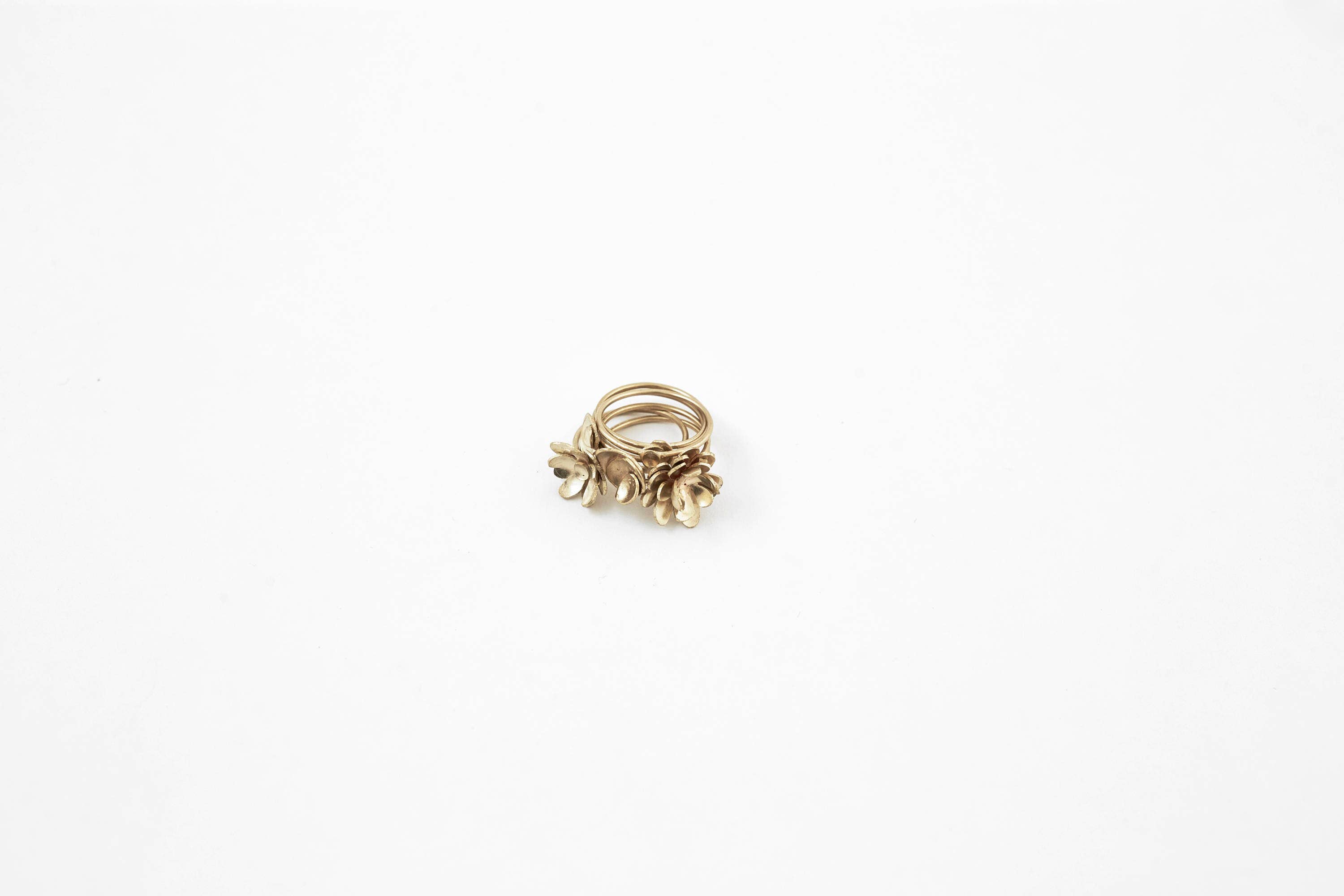 My Sen - Wholesale Band/Stacked Ring - LOTUS flower ring3