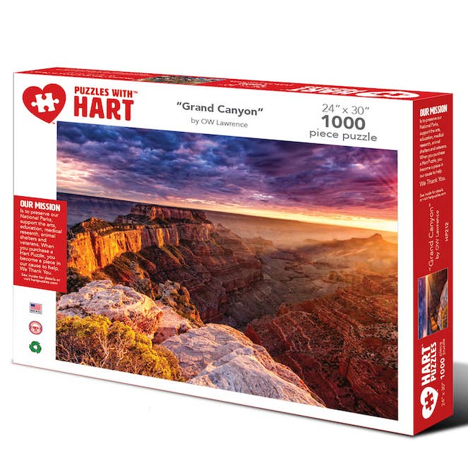 Hart Puzzles - Wholesale Puzzle - Adult - Grand Canyon by O W Lawrence0