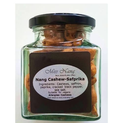 Cashew-Safprika (Jar) for wholesale by Miss Nang Treats