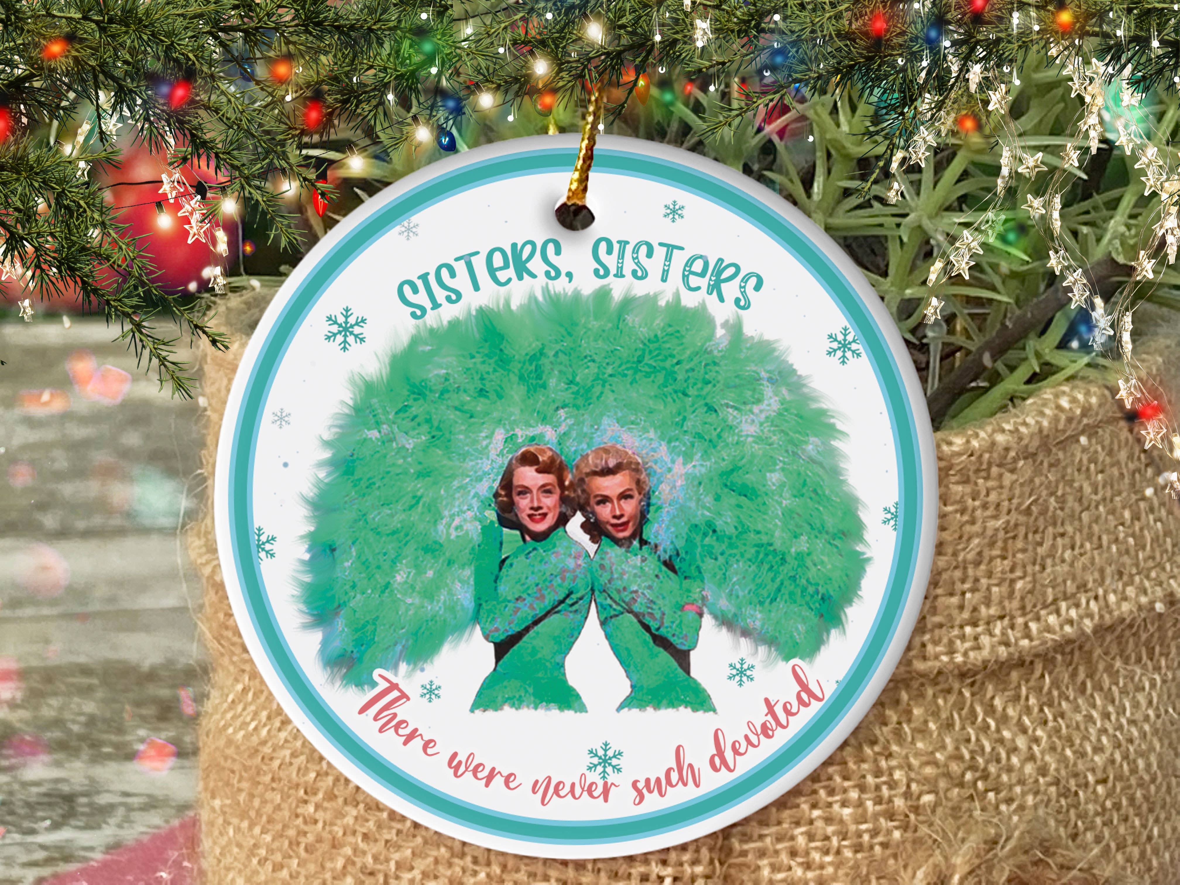 TMLECOM LTD – wholesale Ornament – Haynes Sisters Christmas Ornament, White Christmas Ornament3