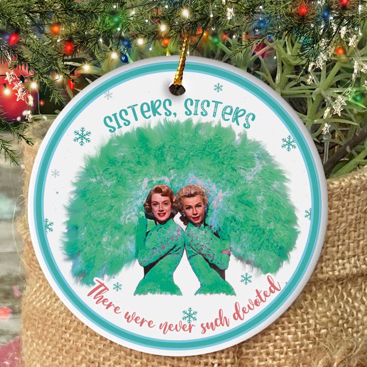 TMLECOM LTD – wholesale Ornament – Haynes Sisters Christmas Ornament, White Christmas Ornament3