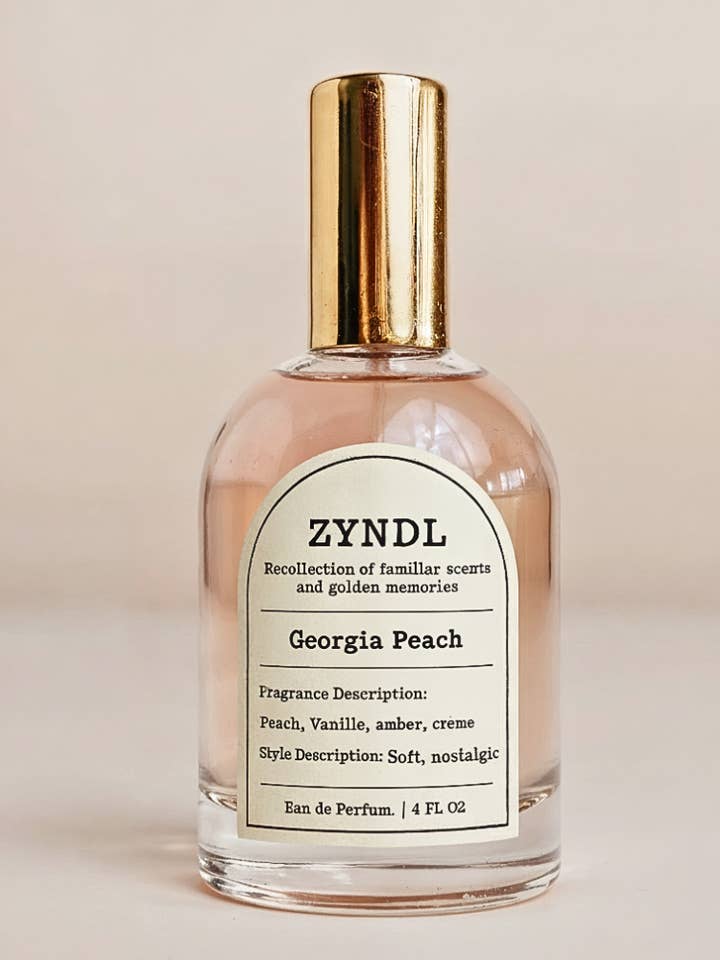 Eau de Parfum for women| Georgia Peach Handmade Perfume for wholesale by Zyndl