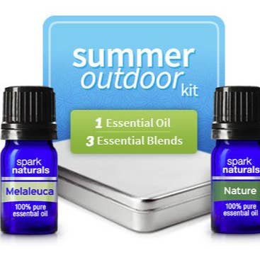 Outdoor | Kit d'huiles essentielles pour la vente par SPARK NATURALS ESSENTIAL OILS