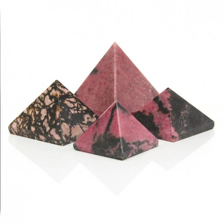 UniArt - Vendita all'ingrosso Pietra/cristallo spirituale - Piramide di rodonite naturale2