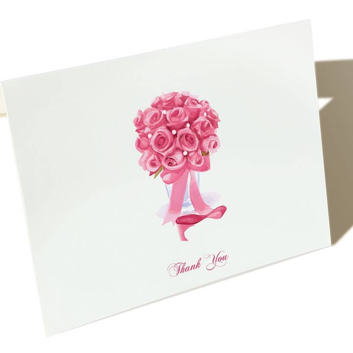 Tak - Den Lyserøde Buket for engroshandel hos She's Got Papers,LLC