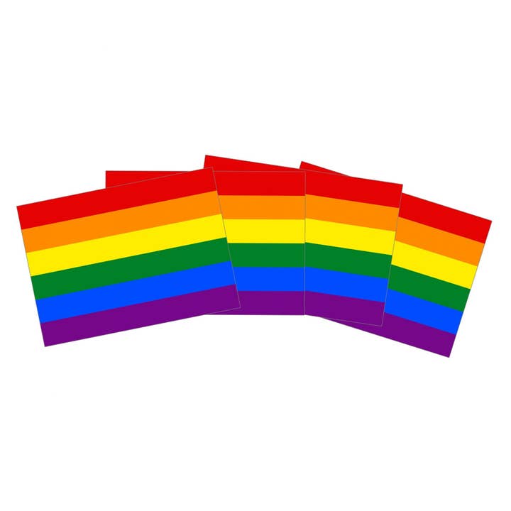 15x autocollants drapeau arc-en-ciel pour la vente par Merchbaendchen