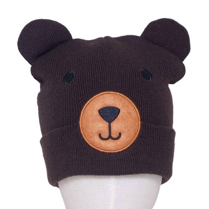 The Big Face Beanie – Bear for wholesale by Mimish