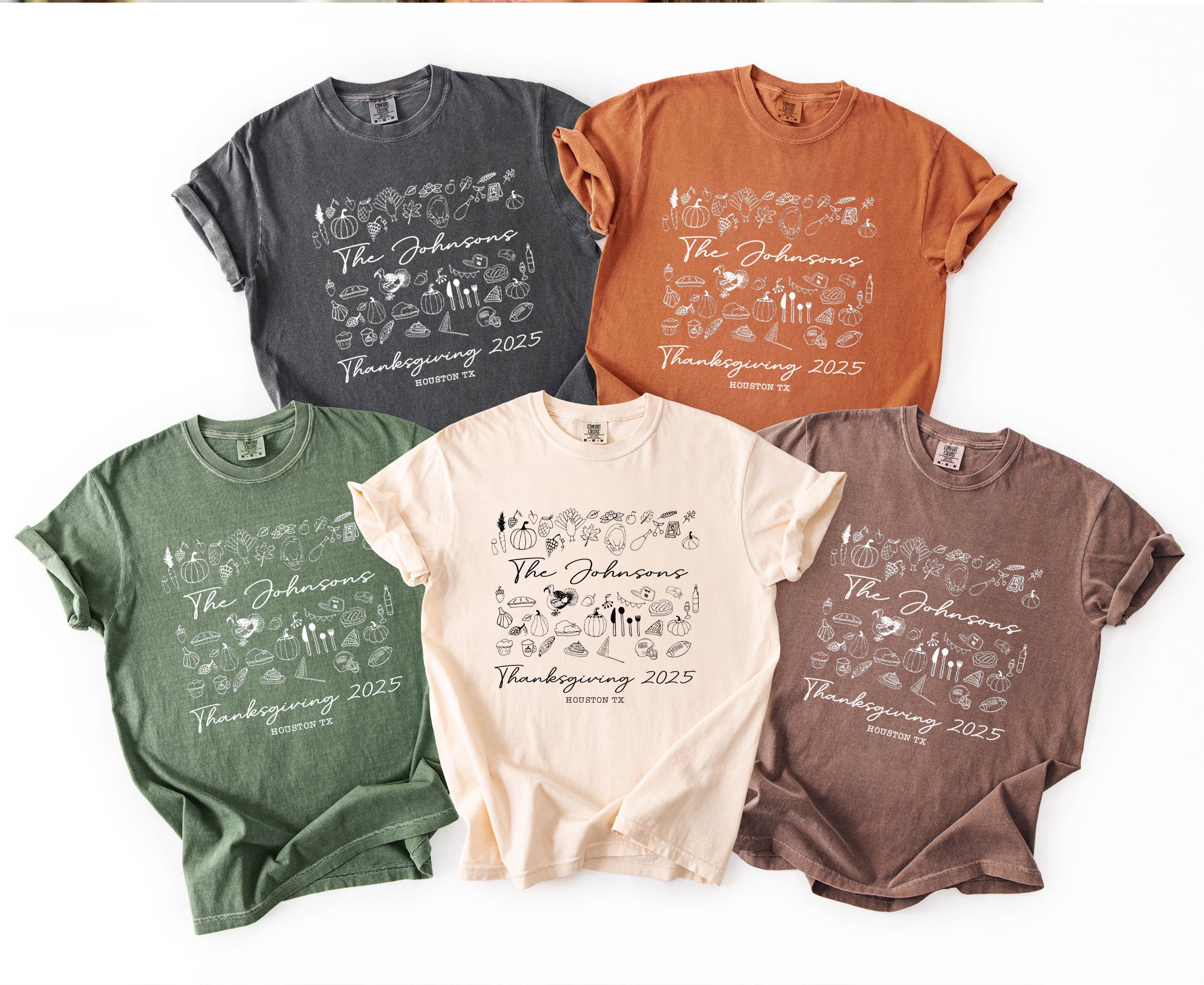 Tee Story - Wholesale Shirt - Unisex - Comfort Colors, Family Thanksgiving Shirts, Thanksgiving 0