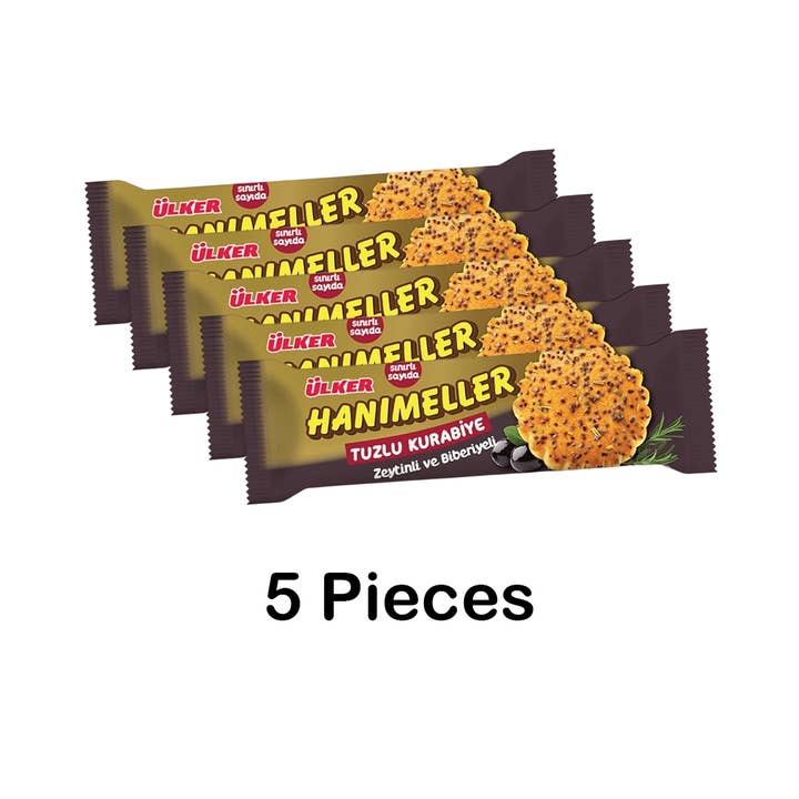 Aladdin - Wholesale Cookie - Ulker | Hanimeller Salty Cookies with Olivess and Rosemary1