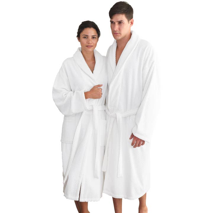 Khalpera - Wholesale Robe - Unisex - 100% Turkish Cotton Unisex Opulence Bathrobe