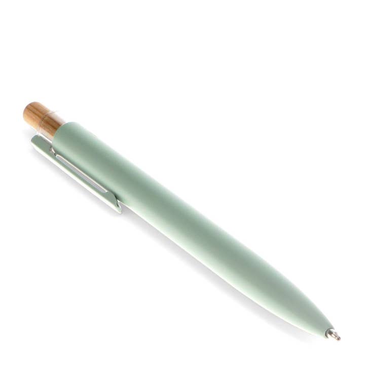 Recycled Aluminium Ballpoint Pen - Mint Green for wholesale by Rex B2B - UK
