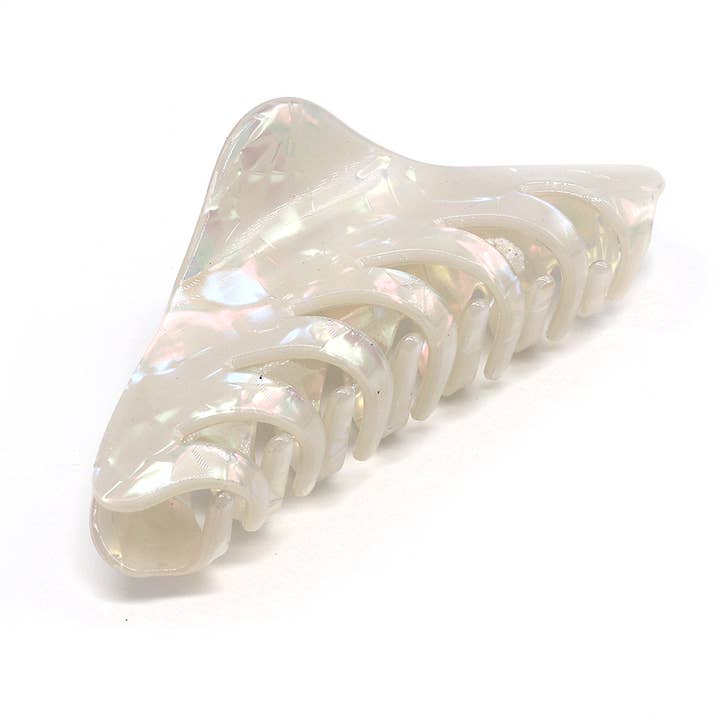 Pince à cheveux en acrylique nacré pour la vente par Peace Of Mind