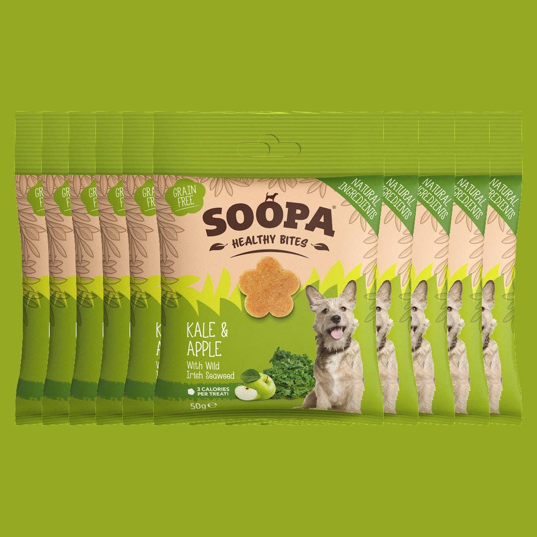 Soopa Europe - Wholesale Pet Treats - Dog - Kale & Apple Dog Treats2