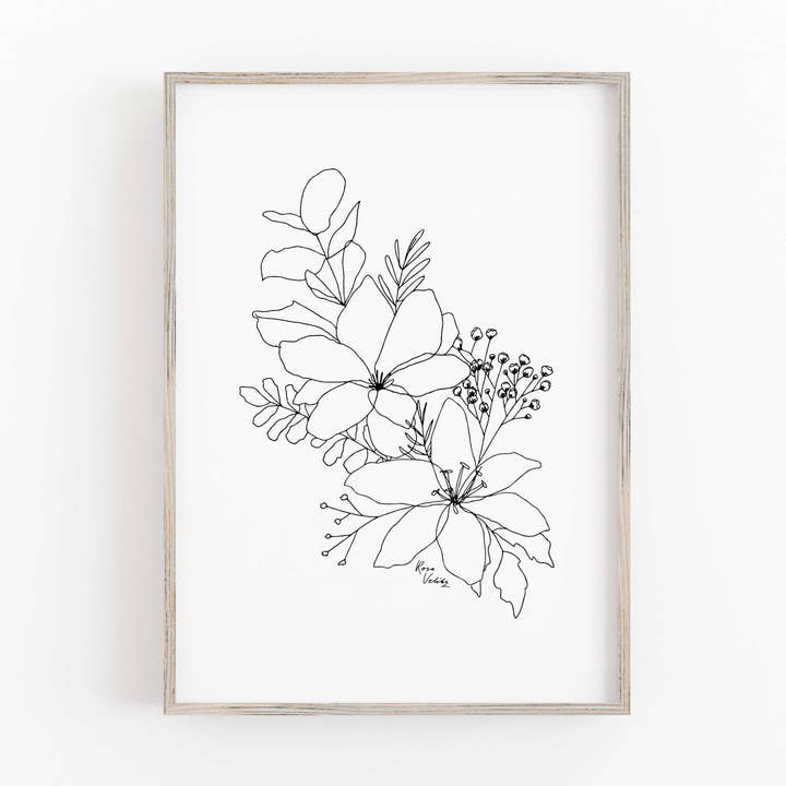 Bouquet Boho 2 | Impression d'art pour la vente par Rosa Kichline