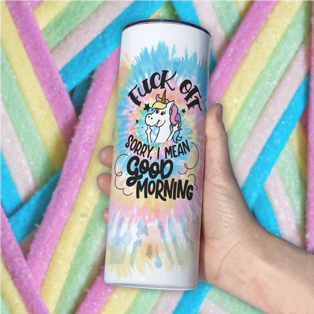 Stainless Steel Double-Walled Insulated Tumbler 20oz, Back the Fuck Up  Sprinkle Tits