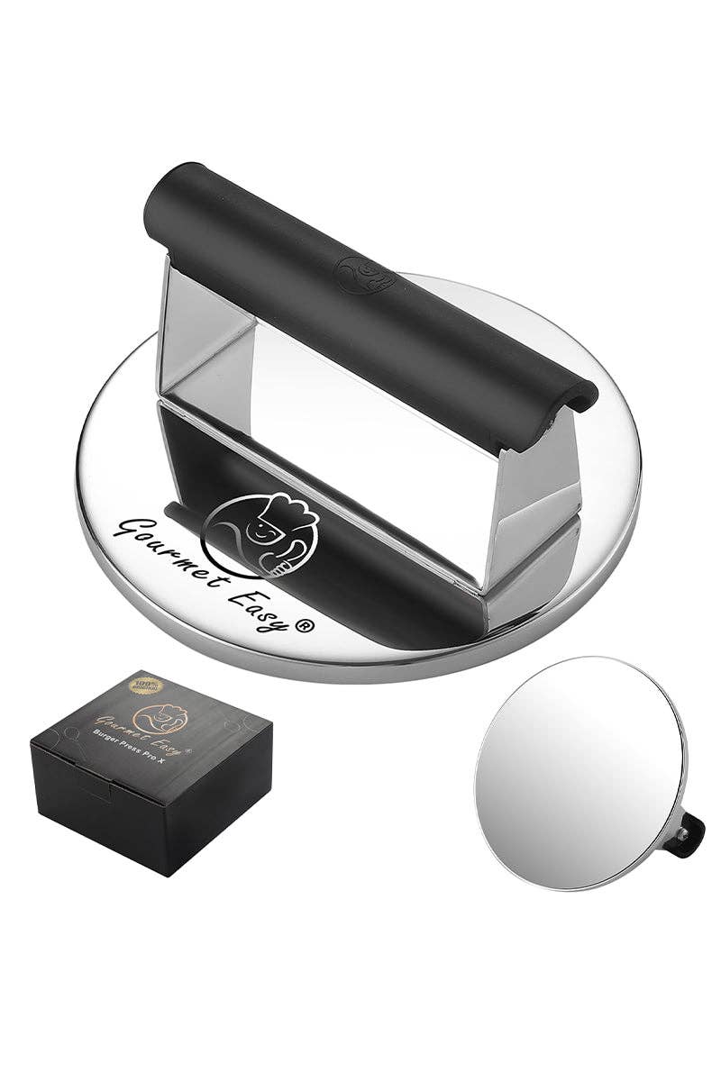 Gourmet Easy - Wholesale Kitchen Tool/Gadget - Stainless Steel Burger Press3