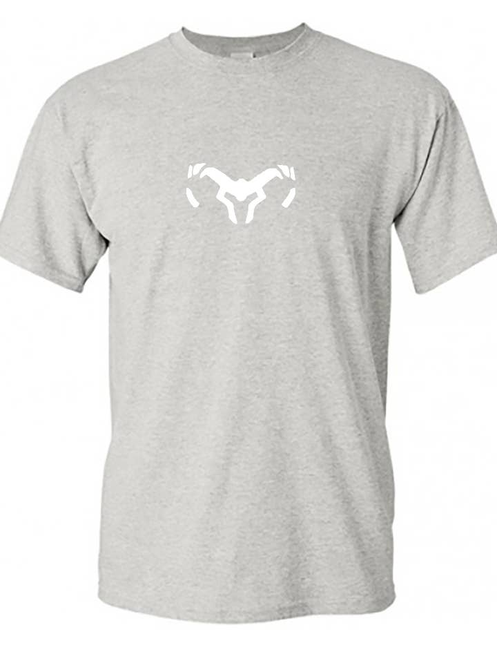 Mini Trbal Horn Ctr Hvid Grå T for engroshandel hos Gods of Gridiron War