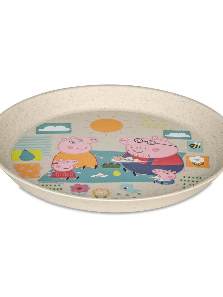 Petite assiette CONNECT PLATE PEPPA PIG pour la vente par Koziol ideas for friends GmbH