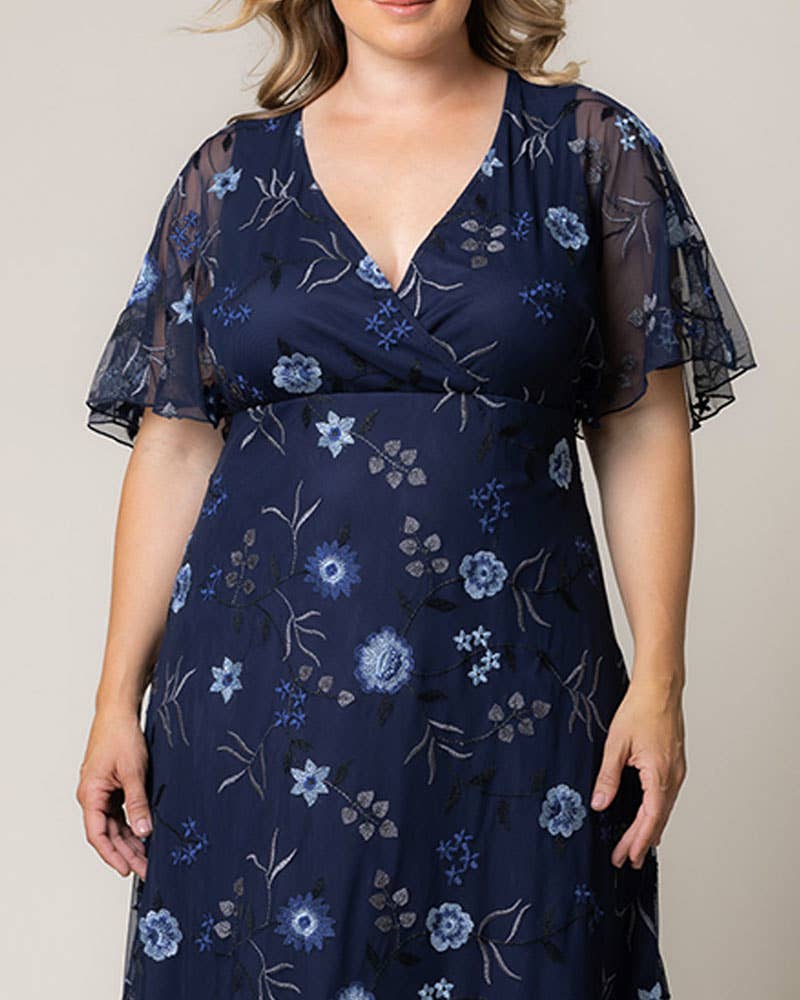 Kiyonna – wholesale Gown – Women's – Embroidered Elegance Evening Gown - Plus Size19