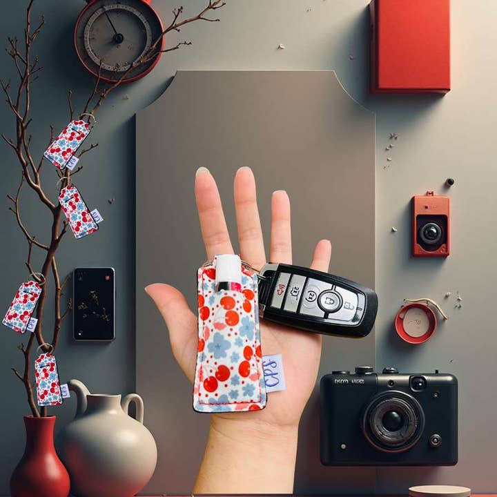 Cloth Paper Scissors LLC – wholesale Lip balm case/holder – Lip Balm Key Chain Holder🔑💄0