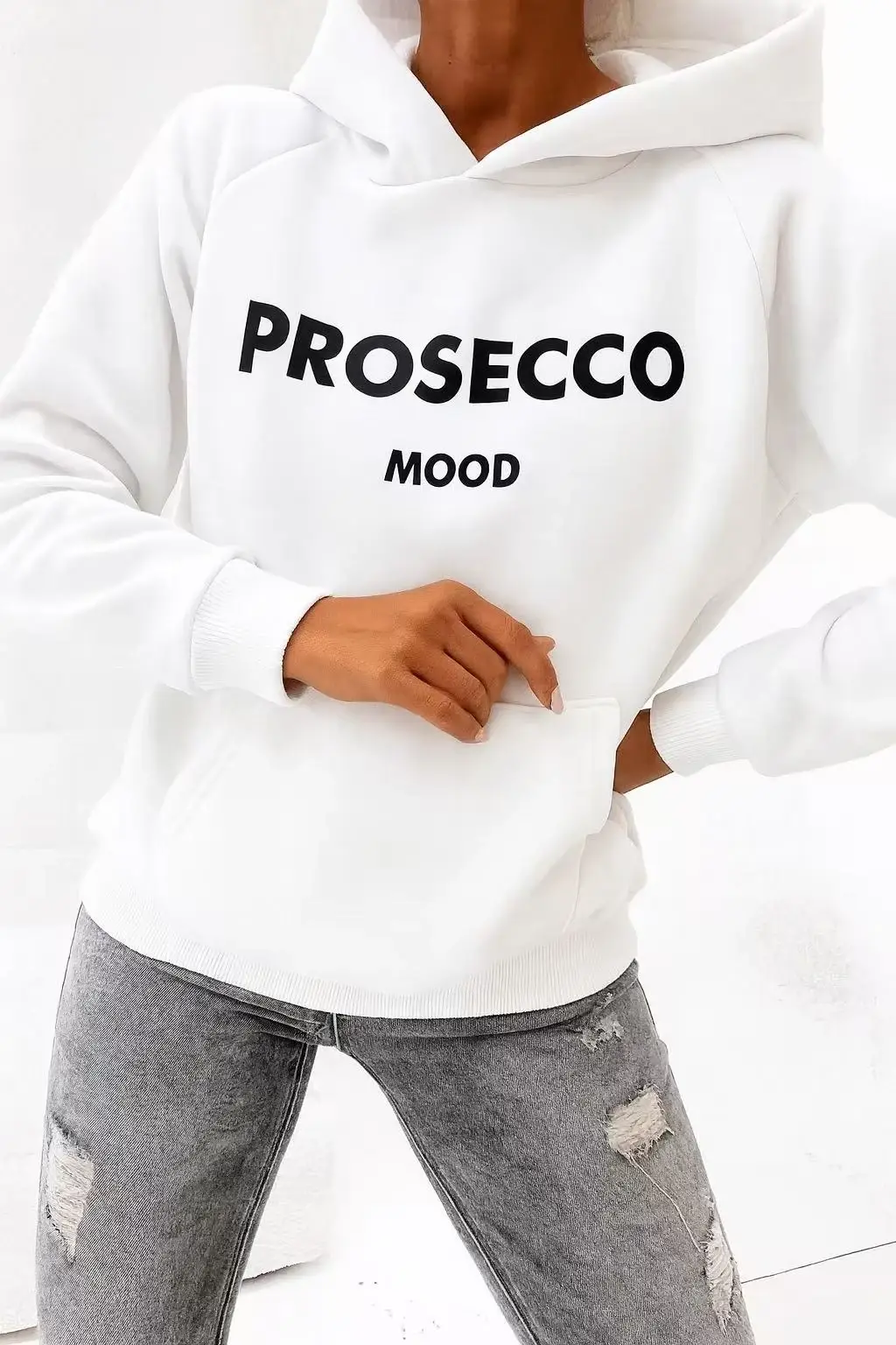 ESTEE BROWN - Wholesale Hoodie - Women's - Prosecco Mood Hoodie - 87073