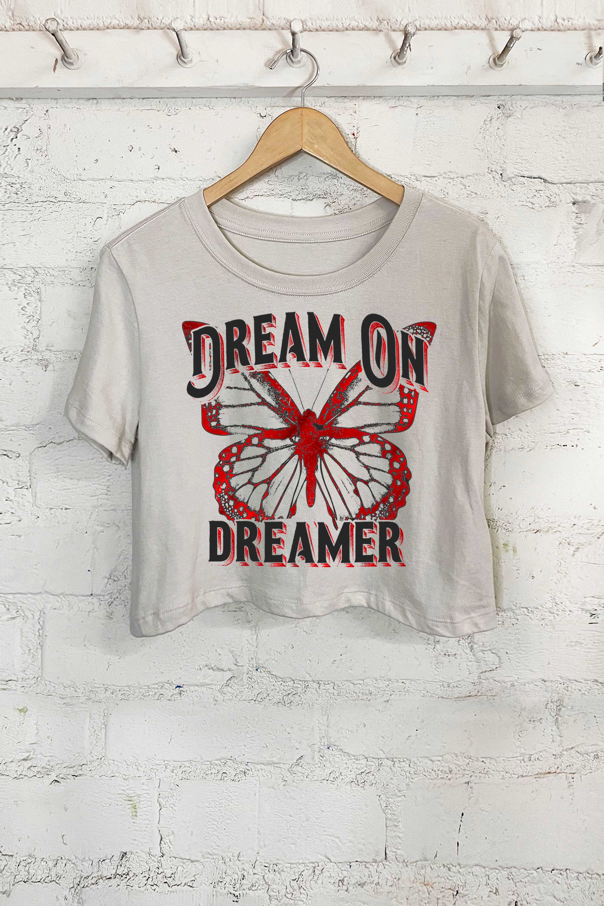 Rustee Clothing - Wholesale Screen Printed T-Shirt - Women's - Dream on Dreamer3